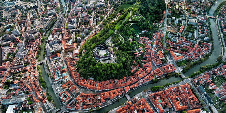 Ljubljana from above